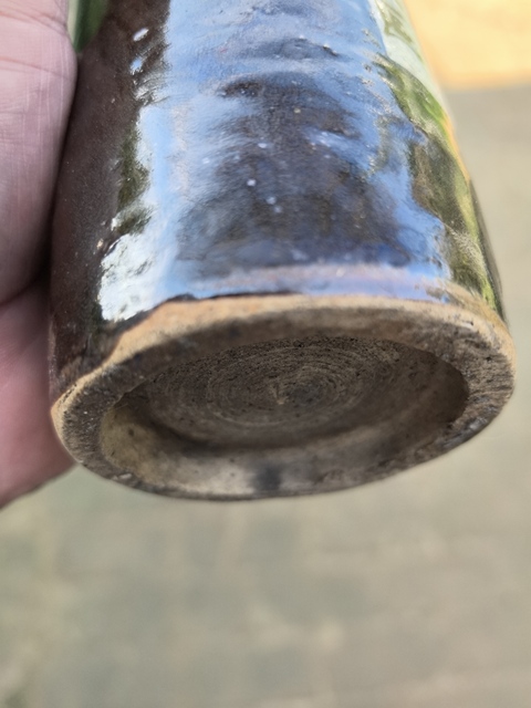 古玩陶瓷抗戰瓶真品鑒賞圖