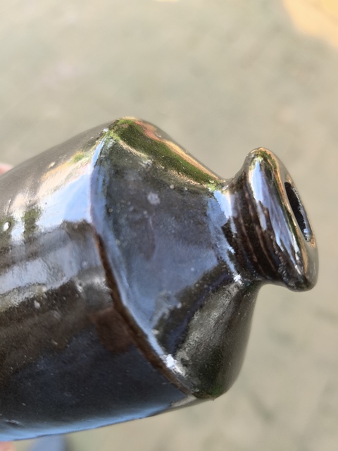 古玩陶瓷抗戰瓶真品鑒賞圖