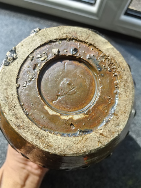 古玩陶瓷明清北方窯口黑釉窯變罐真品鑒賞圖
