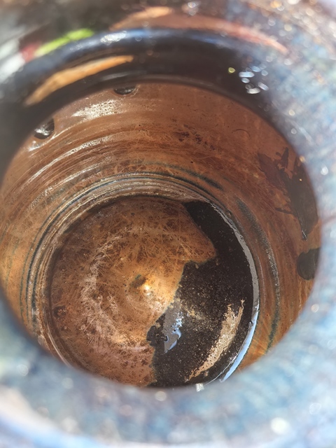 古玩陶瓷明清北方窯口黑釉窯變罐真品鑒賞圖