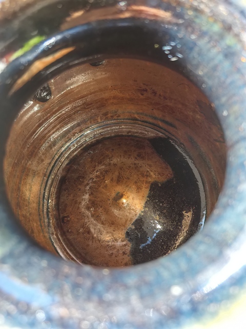 古玩陶瓷明清北方窯口黑釉窯變罐真品鑒賞圖