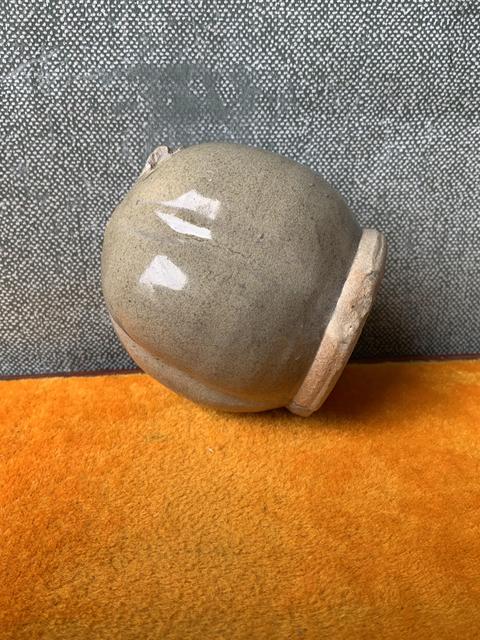 古玩陶瓷長沙窯青釉瓜棱水注拍賣，當(dāng)前價格0元