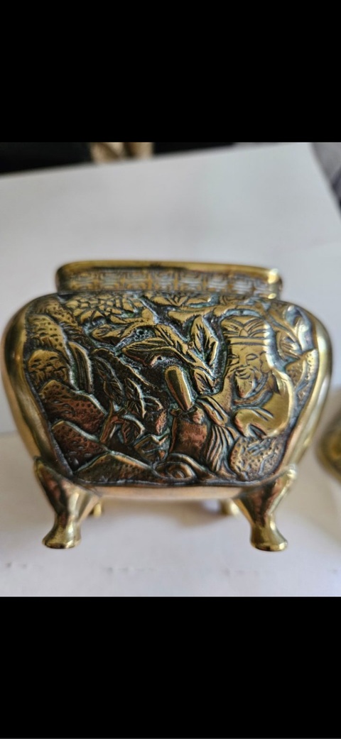 古玩銅器銅爐真品鑒賞圖