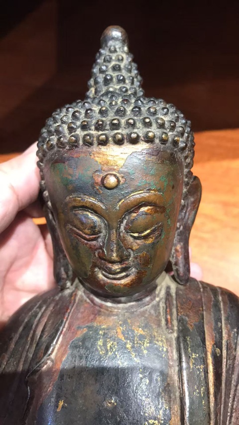 古玩銅器造像真品鑒賞圖