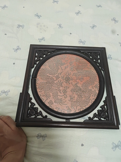 古玩雜項龍紋織錦真品鑒賞圖