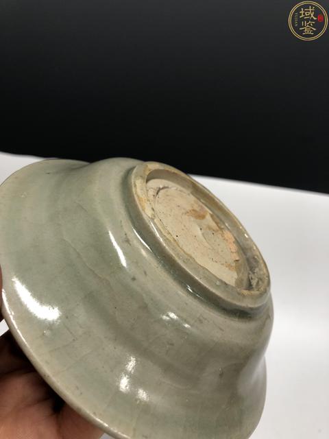 古玩陶瓷元末明初·青釉暗刻花卉紋洗拍賣,當前價格3300元