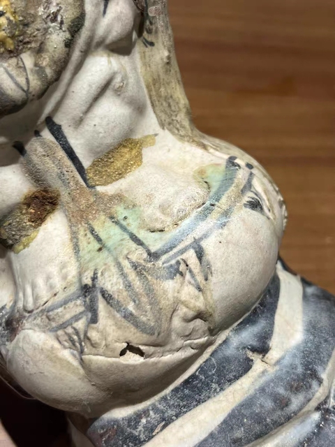 古玩陶瓷磁州窯人物造像真品鑒賞圖