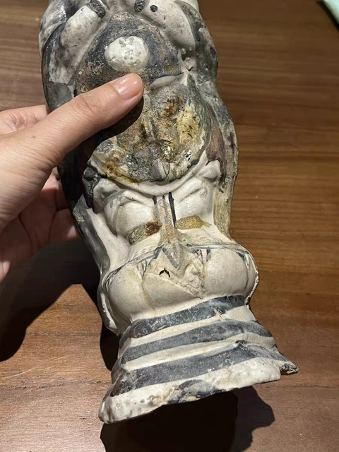 古玩陶瓷磁州窯人物造像真品鑒賞圖