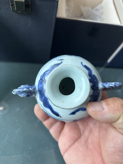 古玩陶瓷青花壺拍賣,當前價格25800元