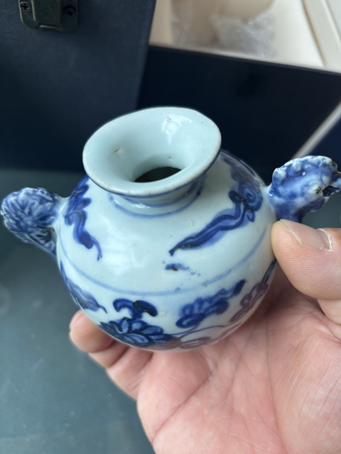 古玩陶瓷青花壺拍賣,當前價格25800元