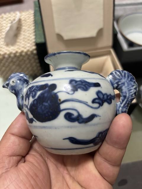 古玩陶瓷青花壺拍賣,當前價格25800元