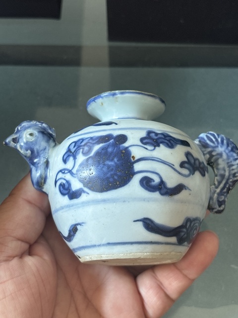 古玩陶瓷青花壺拍賣,當前價格25800元