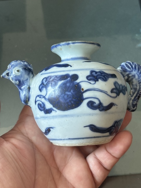 古玩陶瓷青花壺拍賣,當前價格25800元