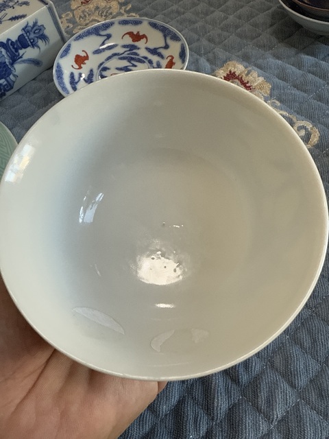 古玩陶瓷青花花鳥紋茶碗拍賣，當前價格7000元