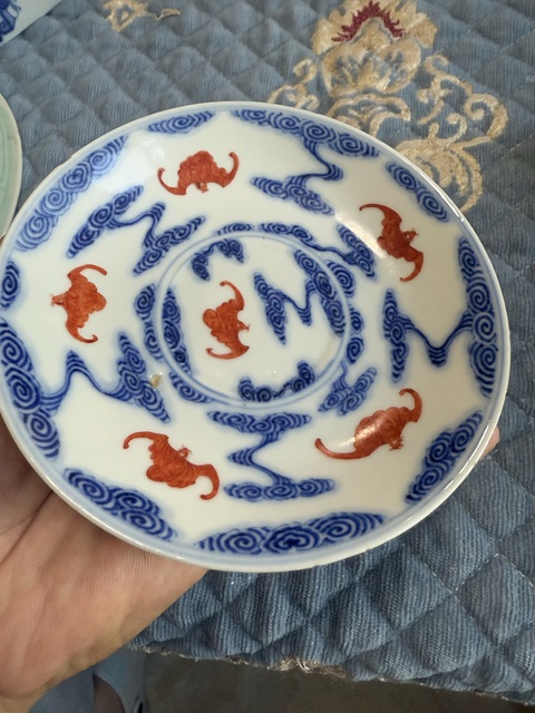 古玩陶瓷洪福齊天紋盤拍賣，當前價格6500元
