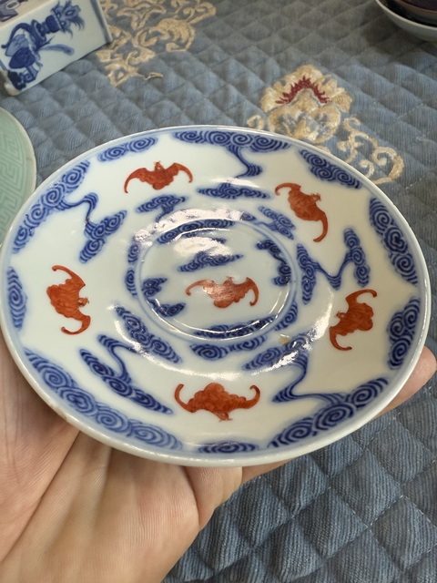古玩陶瓷洪福齊天紋盤拍賣，當前價格6500元