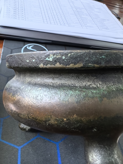 古玩銅器銅爐真品鑒賞圖