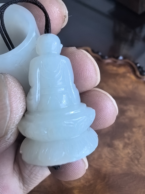 古玩玉器佛在心中真品鑒賞圖