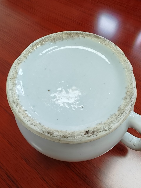 古玩陶瓷民國淺降彩壺真品鑒賞圖