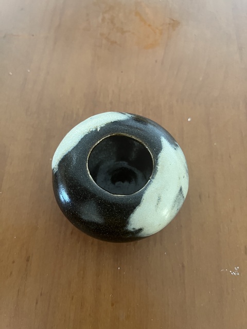 古玩陶瓷唐代魯山窯水盂拍賣,當前價格2500元