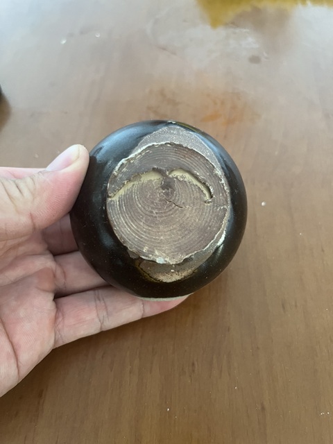古玩陶瓷唐代魯山窯水盂拍賣,當前價格2500元