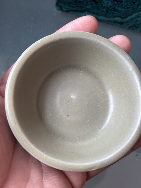 古玩陶瓷龍泉青瓷直壁洗拍賣，當前價格8900元