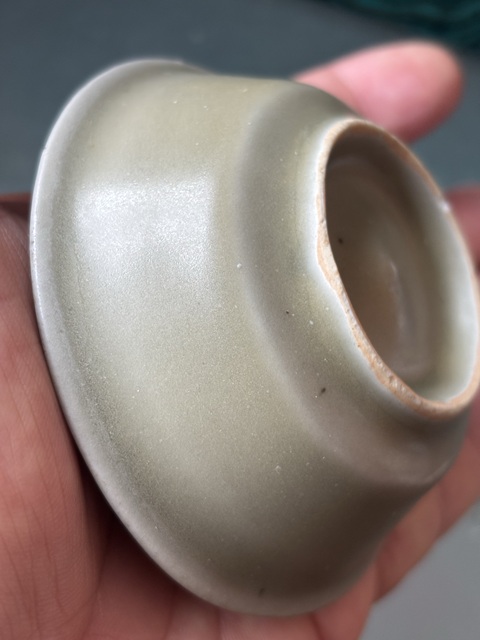 古玩陶瓷龍泉青瓷直壁洗拍賣，當前價格8900元