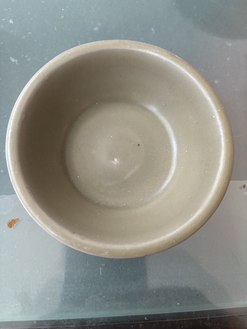 古玩陶瓷龍泉青瓷直壁洗拍賣，當前價格8900元