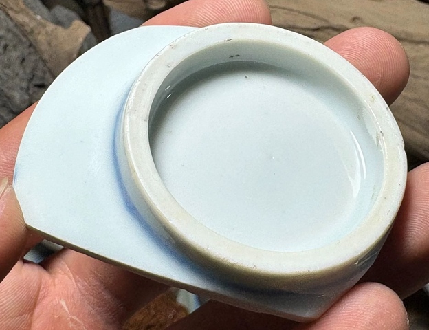 古玩陶瓷魚紋青花標本真品鑒賞圖