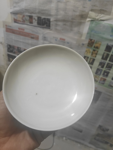古玩陶瓷青花纏枝花紋蓋碗真品鑒賞圖