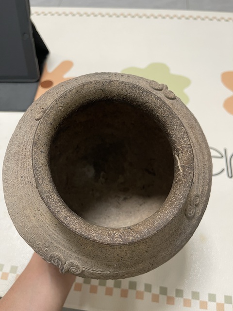 古玩陶瓷印紋陶罐真品鑒賞圖