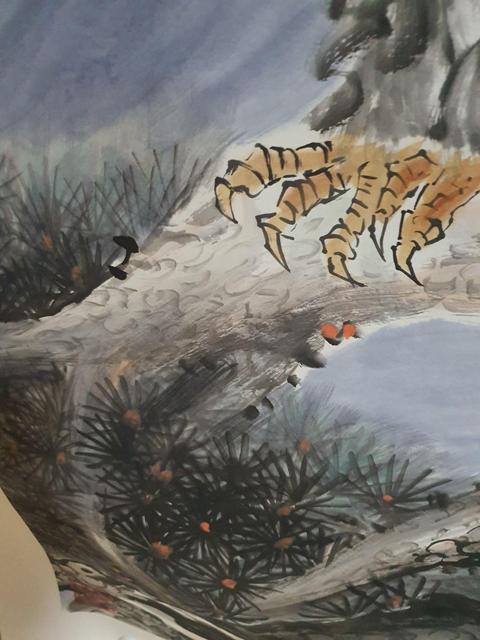 古玩字畫鵬程萬里真品鑒賞圖