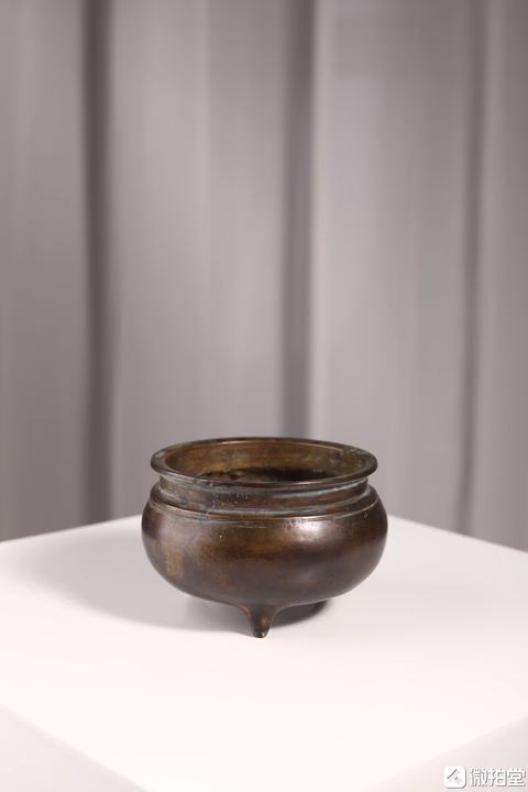 古玩銅器爐子真品鑒賞圖