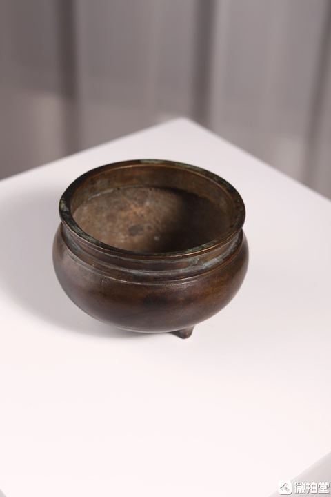 古玩銅器爐子真品鑒賞圖