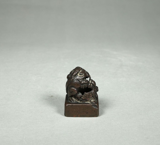 古玩銅器印章真品鑒賞圖