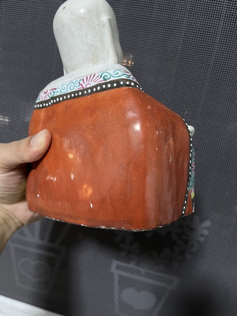 古玩陶瓷乾隆粉彩彌勒佛拍賣,當前價格3888元