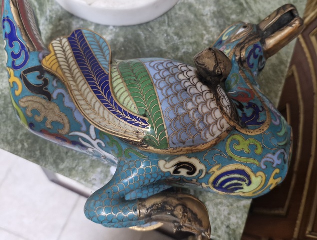 古玩雜項景泰藍真品鑒賞圖