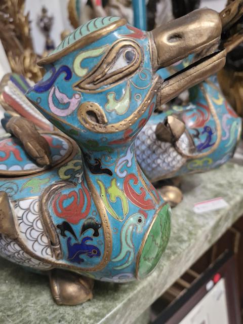 古玩雜項景泰藍真品鑒賞圖