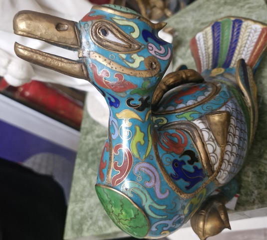 古玩雜項景泰藍真品鑒賞圖