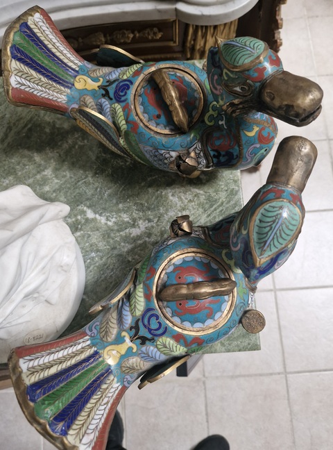 古玩雜項景泰藍真品鑒賞圖