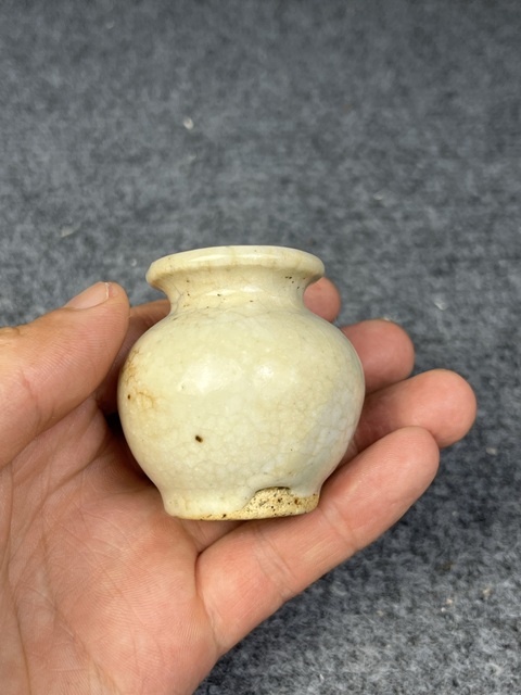 古玩陶瓷哥釉石榴尊拍賣,當前價格399元