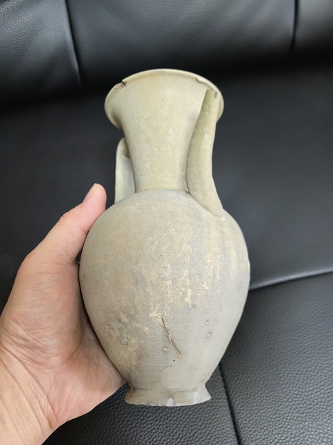 古玩陶瓷越窯青瓷執壺拍賣,當前價格3500元
