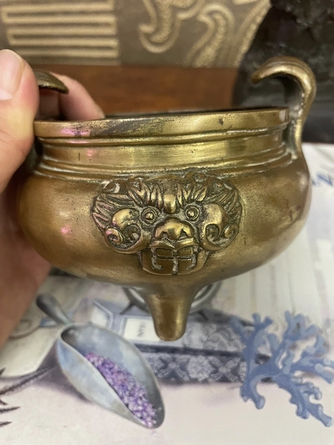 古玩銅器銅爐真品鑒賞圖