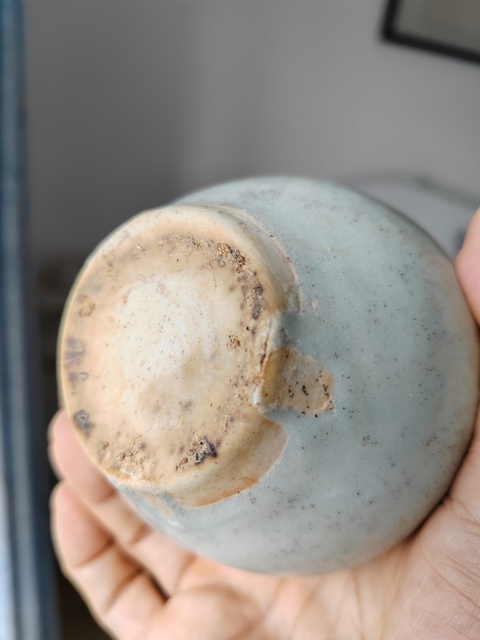 古玩陶瓷青白釉蓋罐真品鑒賞圖