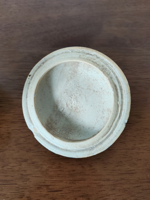古玩陶瓷青白釉蓋罐真品鑒賞圖