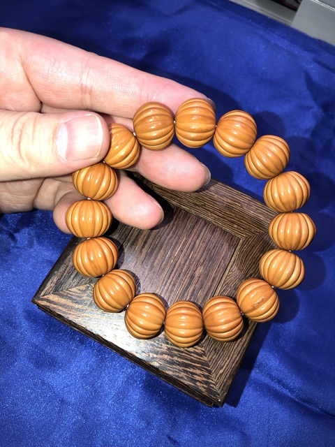 古玩雜項猴頭文玩手串拍賣，當(dāng)前價格258元