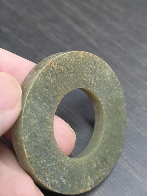古玩玉器和田玉雕“素紋璧”真品鑒賞圖