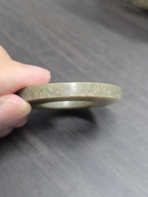 古玩玉器和田玉雕“素紋璧”真品鑒賞圖
