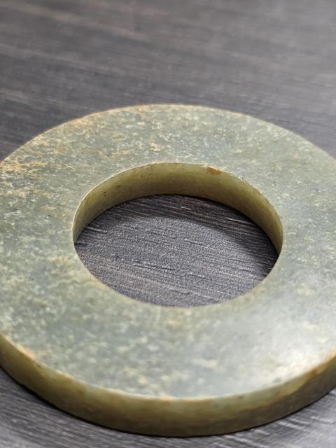 古玩玉器和田玉雕“素紋璧”真品鑒賞圖