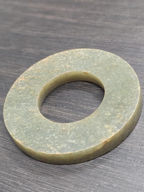 古玩玉器和田玉雕“素紋璧”真品鑒賞圖